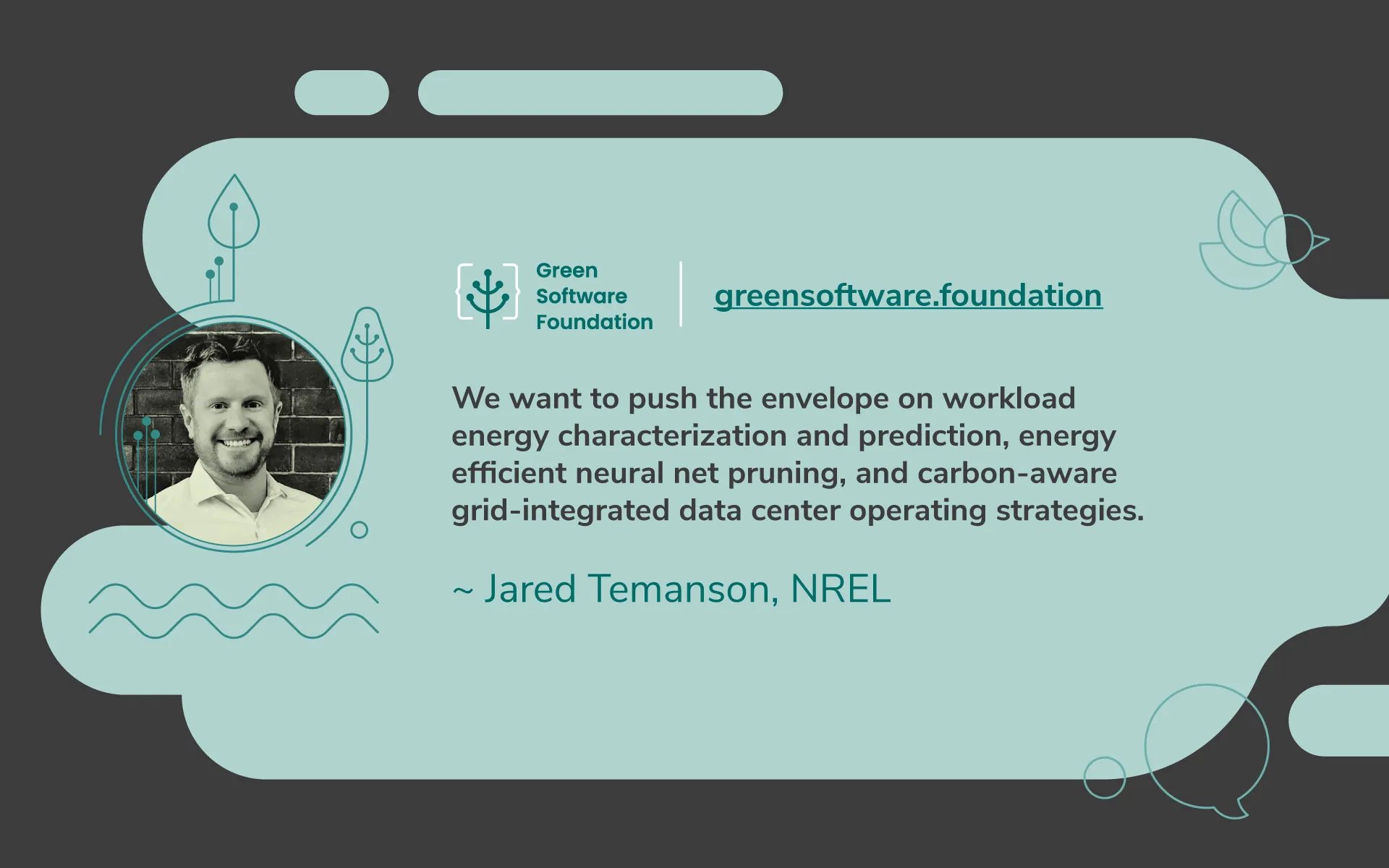 Fostering Carbon-Aware Operating Strategies - Meet Jared Temanson of NREL