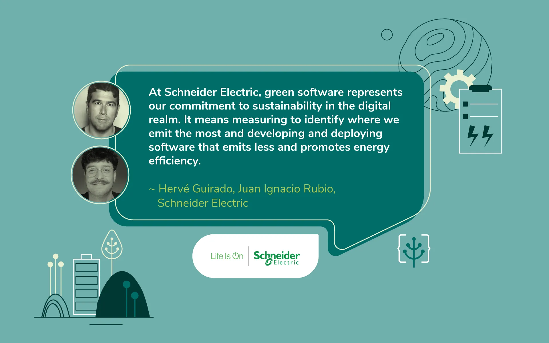 Embedding Software Sustainability into Digital Energy Solutions—Meet Hervé Guirado and Juan Ignacio Rubio of Schneider Electric